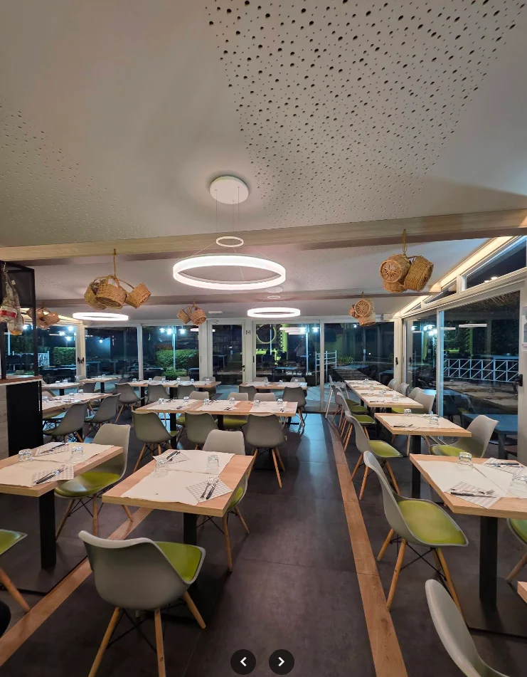 L'interno del ristorante