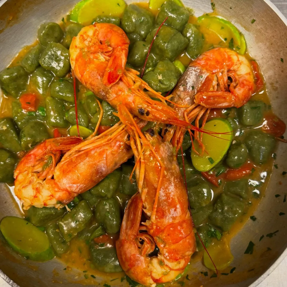Frittura di gamberi