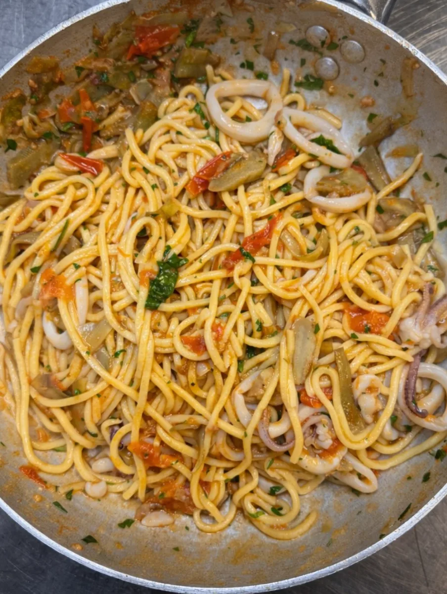 Tagliolini ai frutti di mare